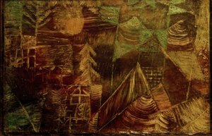 Forest Hermitage by Paul Klee